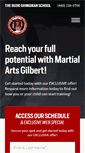 Mobile Screenshot of martialartsgilbert.com